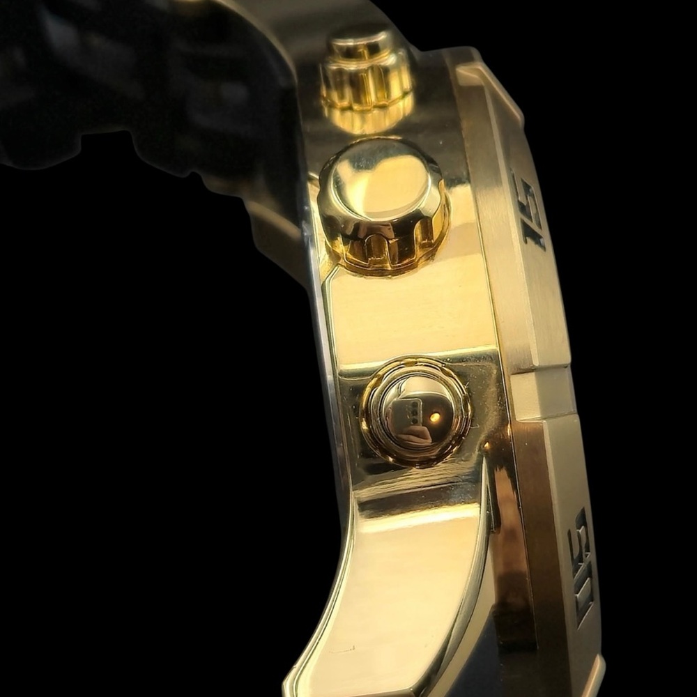 Invicta Gold and Black Multi-Function Seaspider C… - image 5